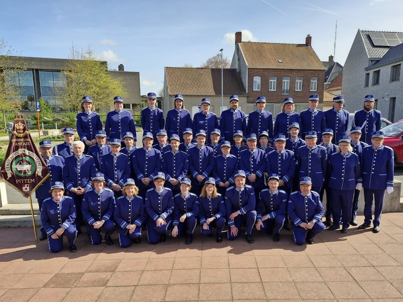 De Pittemse fanfare Eendracht en Kunstijver