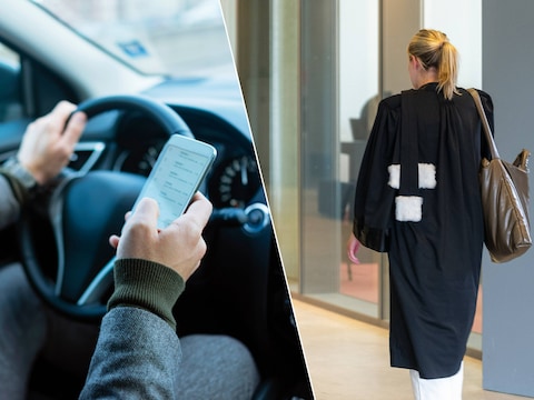 Een man werd betrapt op gsm-gebruik achter het stuur, nét na een andere veroordeling.