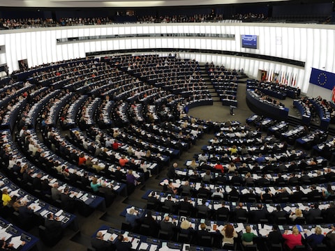 Het Europees Parlement in Straatsburg.