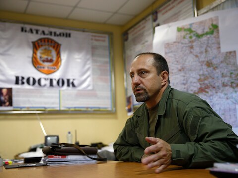 De pro-Russische rebellenleider Aleksandr Chodakovski.