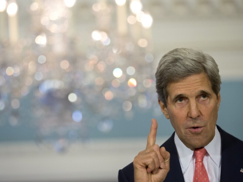 Amerikaans minister van Buitenlandse zaken John Kerry