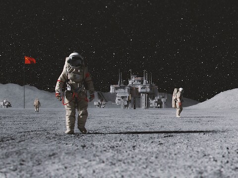 China wil in 2028 het eerste land zijn dat een basis op de maan installeert.