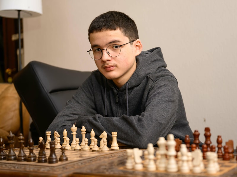 Elias Ruzhansky, 15 jaar en vicekampioen schaken in België