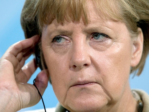 De Duitse bondskanselier Angelina Merkel.