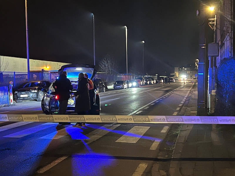 Het parket kwam ter plaatse voor de eerste vaststellingen. 