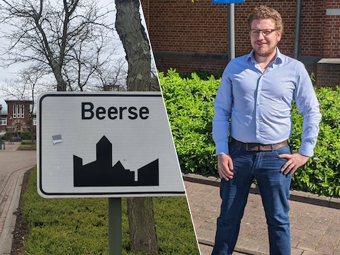 Het oude gemeentehuis van Beerse. / Ben Bols (N-VA) van Beerse op een parkeerplaats voor mindervaliden. Hij ziet graag alle parkeerplaatsen volledig blauwgeschilderd.