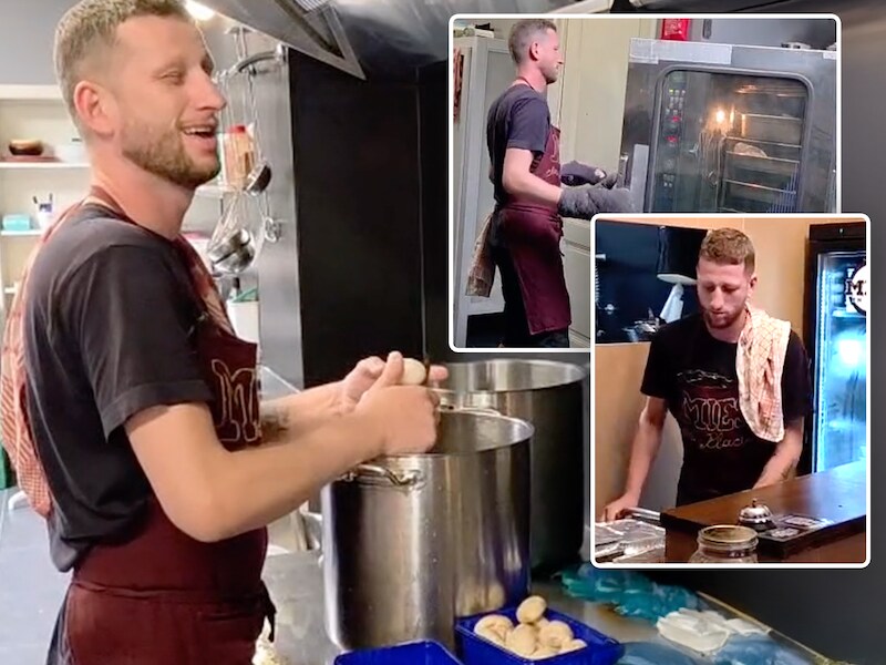 Hij is zo goed als blind, toch kookt chef Michel (32) al tien jaar in zijn eigen restaurant: “Niémand mag iets verzetten in mijn keuken”