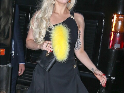 De slanke Lady Gaga.