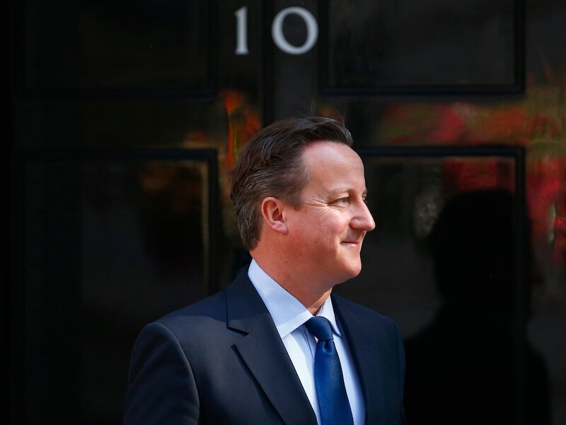Het nieuws is een opsteker voor premier Cameron.