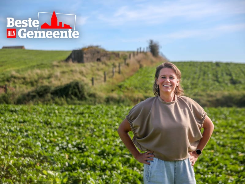 Maaike Monkerhey woont tussen het groen.