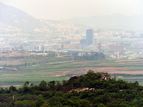 Het gesprek zal gaan over het industriecomplex in Kaesong.