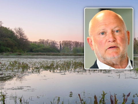 Illustratiebeeld. Natuurgebied Honegem. / Inzet: federaal minister van Klimaat Jean-Luc Crucke (Les Engagés)
