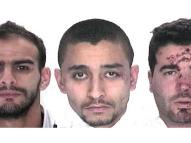 Oussama Trimini Langeri, Abdelhalim Akil en Youssef Oulad Haj Chaib. Alledrie 27 jaar oud.