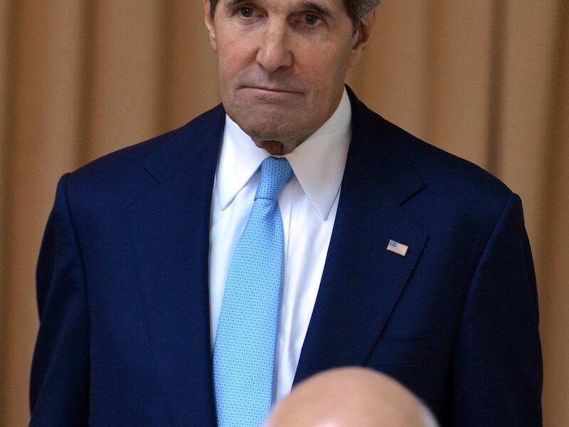 Minister van Buitenlandse Zaken John Kerry.