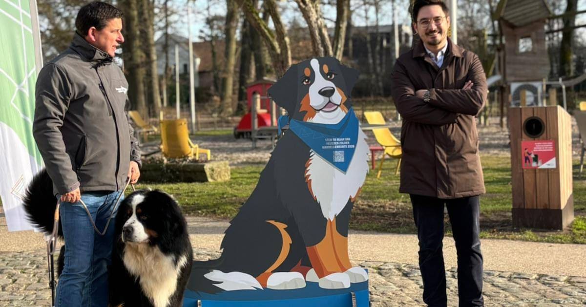 Underdog Heusden-Zolder zet hond van burgemeester in om titel ‘Wandelgemeente van het Jaar 2026’ te 