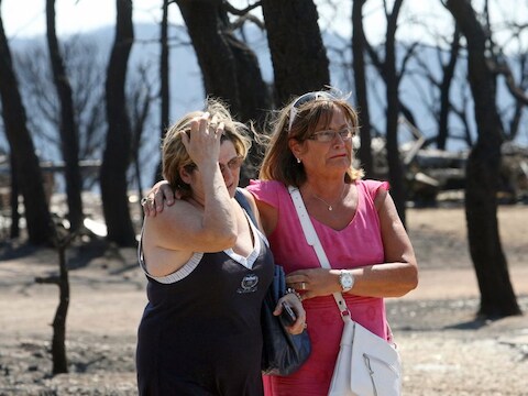 Vakantiegangers blijven reddeloos achter.