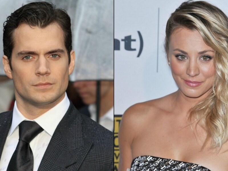 Henry Cavill en Kaley Cuoco.