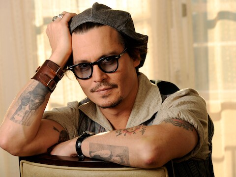 De 49-jarige acteur Johnny Depp.