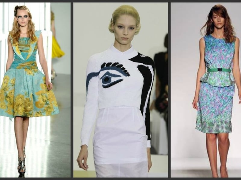 Rodarte &amp; Van Gogh, Jil Sander &amp; Picasso en Sportmax &amp; Monet