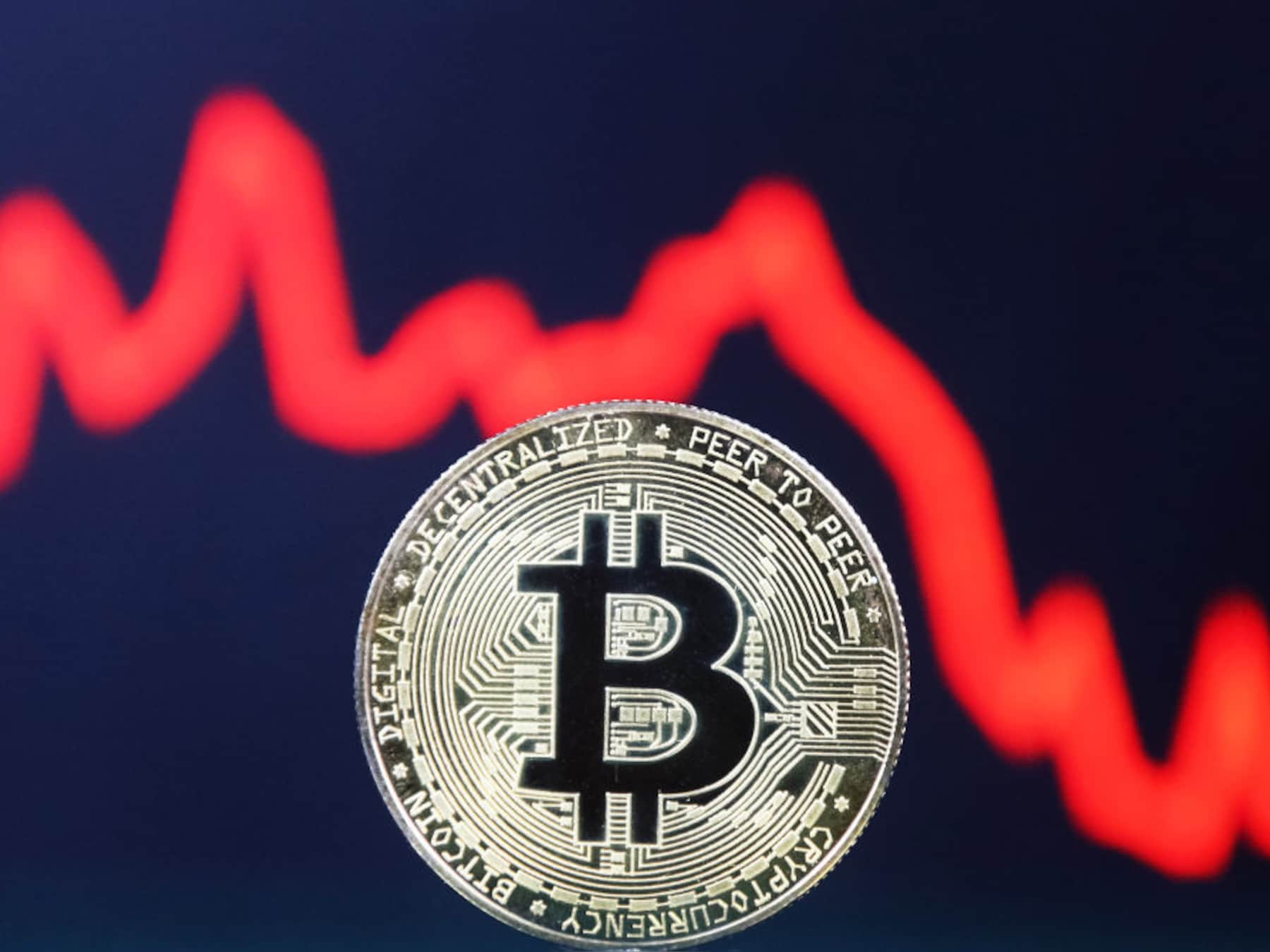 Bitcoin in vrije val: koers op laagste niveau sinds april | Economie |  HLN.be