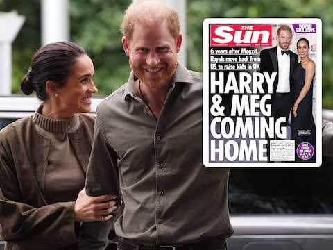 Prins Harry en Meghan Markle.