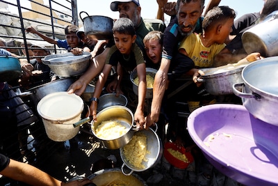 Gaza op “breekpunt” door hongersnood - Naast doden ook “verdwijningen” aan voedseldistributiepunten van GHF