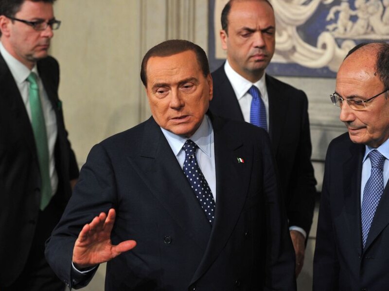 Silvio Berlusconi.