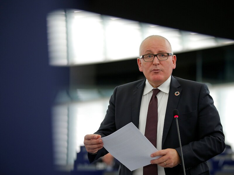 Frans Timmermans.