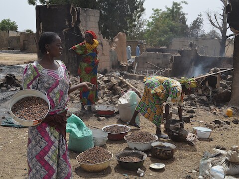 Ook in maart werd de stad Mainok al doelwit van Boko Haram.