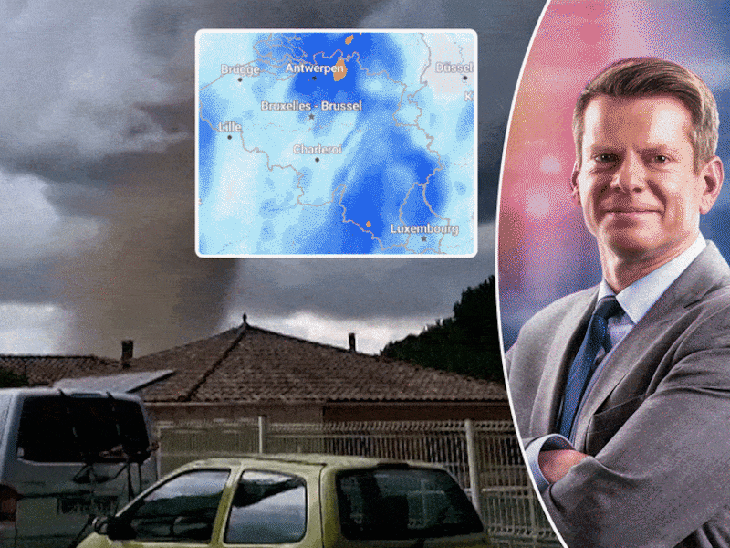 Morgen zwaar onweer met felle windstoten: kan dat ook bij ons uitdraaien op een tornado?