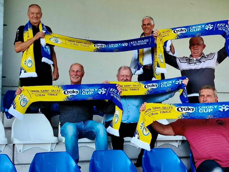 De supporters van voetbalclub KFC Nijlen zijn er helemaal klaar voor.