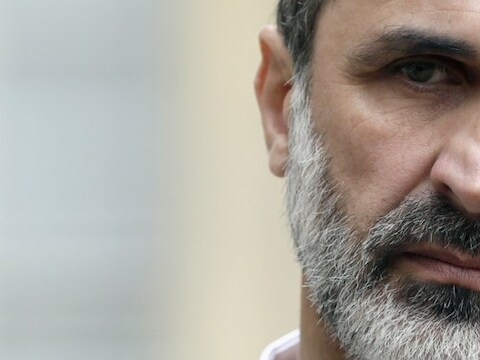 Oppositievoorzitter Ahmed Moaz al-Khatib.