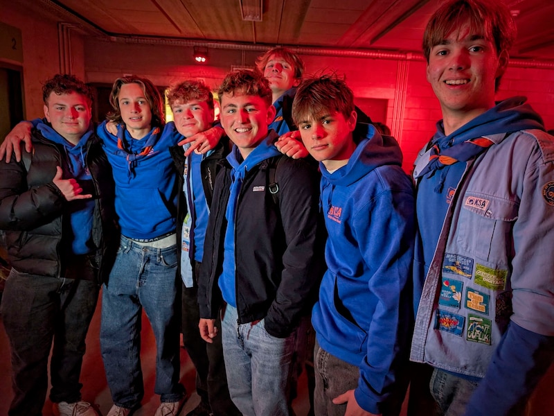 Tijdens de Dag van de Jeugdbeweging organiseerde Stad Menen een groot ontbijt in Park Ter Walle