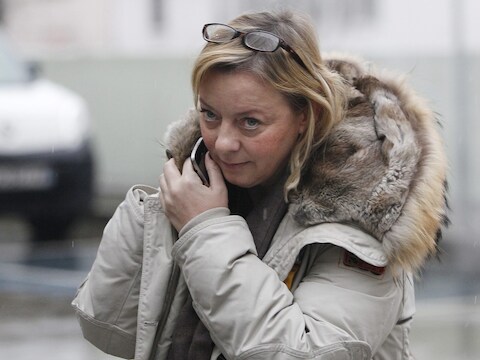 Schumi's manager Sabine Kehm.