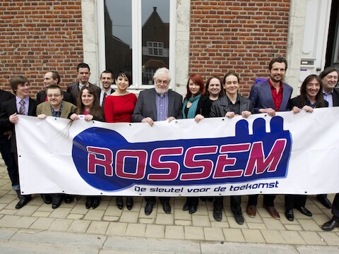 Jean-Pierre Van Rossem en 'zijn' Rossem in betere dagen.