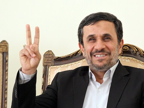 Ahmadinejad.