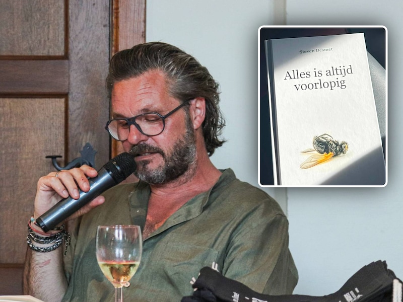 “Alles is altijd voorlopig”: Steven Desmet (53) presenteert nieuwe roman in Cultuurfabriek in Sijsele