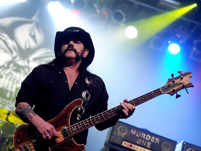 Zanger Lemmy Kilmister van Motörhead.