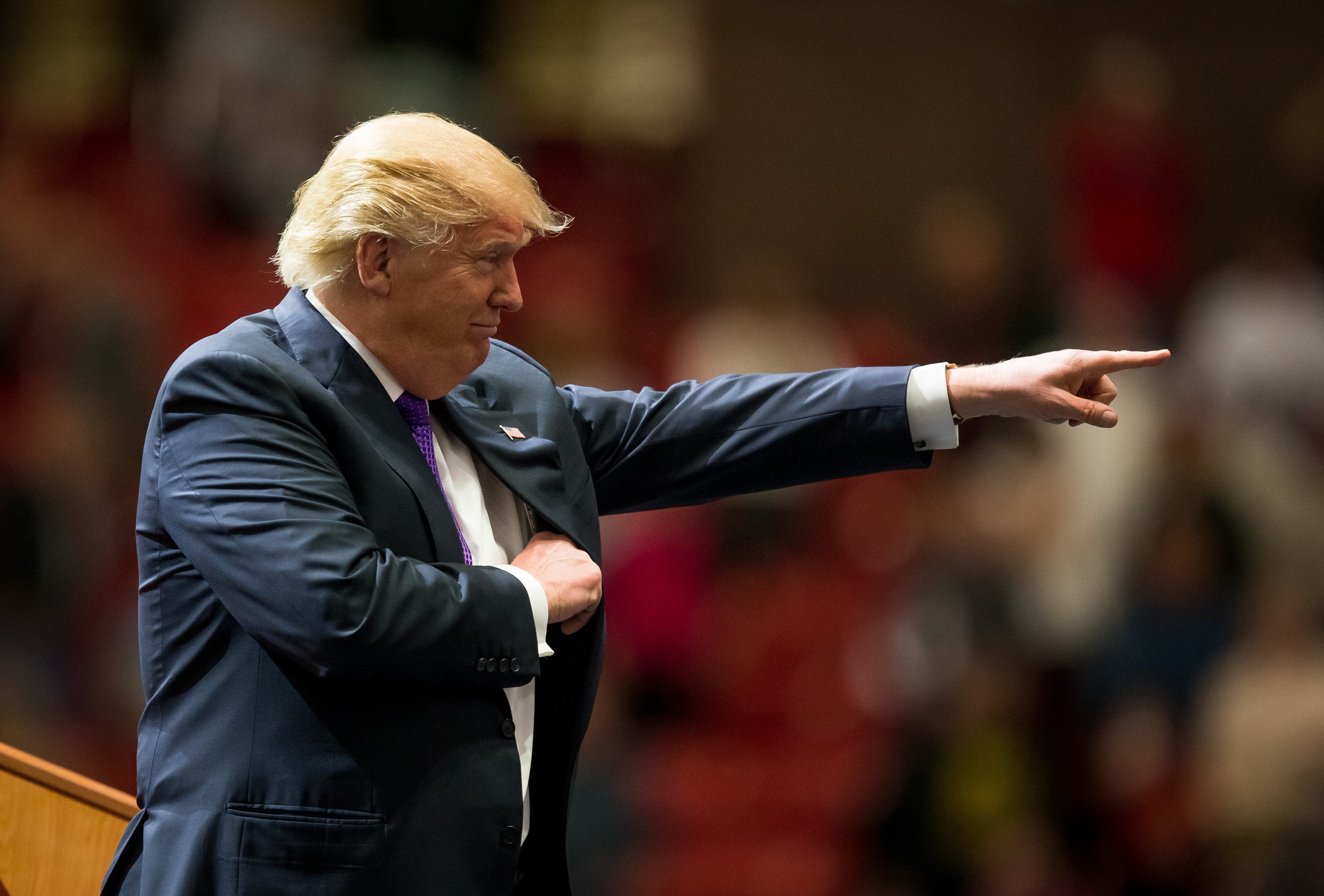 Presidentskandidaat Donald Trump.