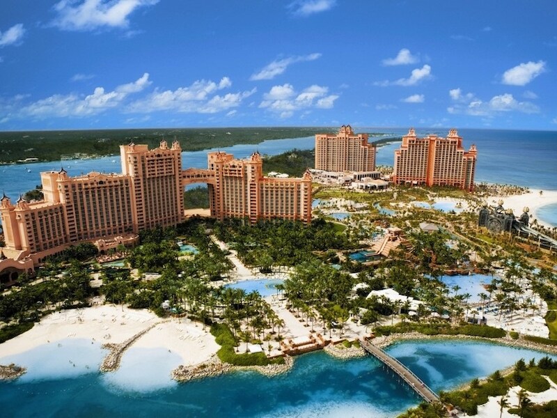 Het Atlantis Resort op de Bahama's