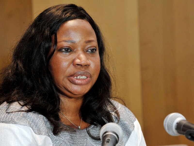 ICC-hoofdaanklaagster Fatou Bensouda.