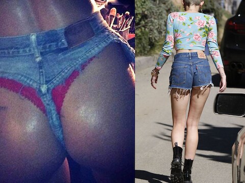 Rihanna en Miley Cyrus tonen hoe het moet.