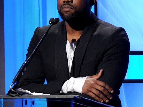 Rapper Kanye West