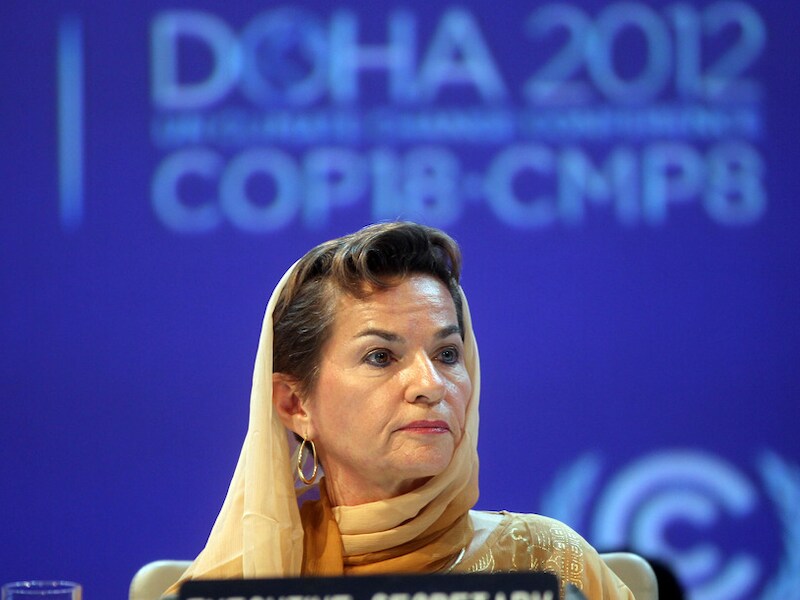VN-klimaatchef Christiana Figueres.