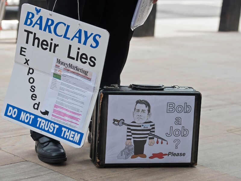 De Britse bank Barclays heeft al toegegeven de Liborrente te hebben gemanipuleerd.