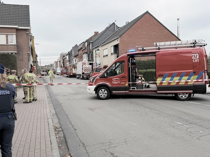 In de Grotenbergestraat in Zottegem was een groot gaslek, maar het is nu gedicht. 