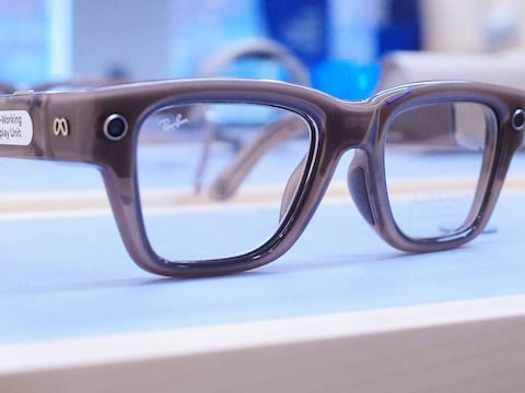 Een slimme bril van Meta en Ray-Ban. 