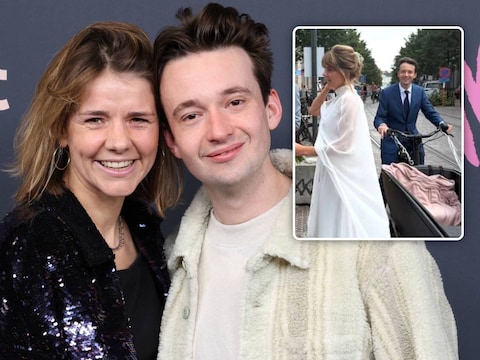 Robin Keyaert met zijn partner Jade.