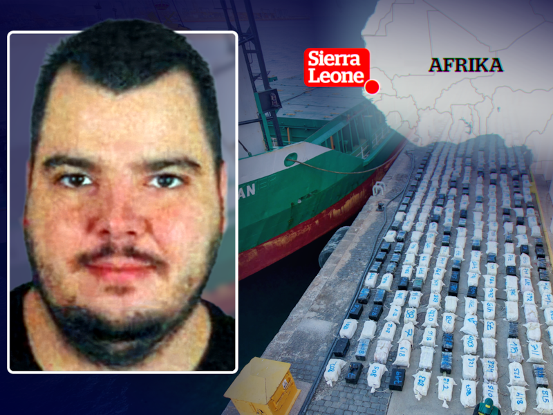 De Nederlandse drugsbaron ‘Bolle Jos’ houdt zich vermoedelijk schuil in Sierra Leone. 