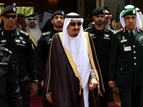 Koning Salman van Saoedi-Arabië.